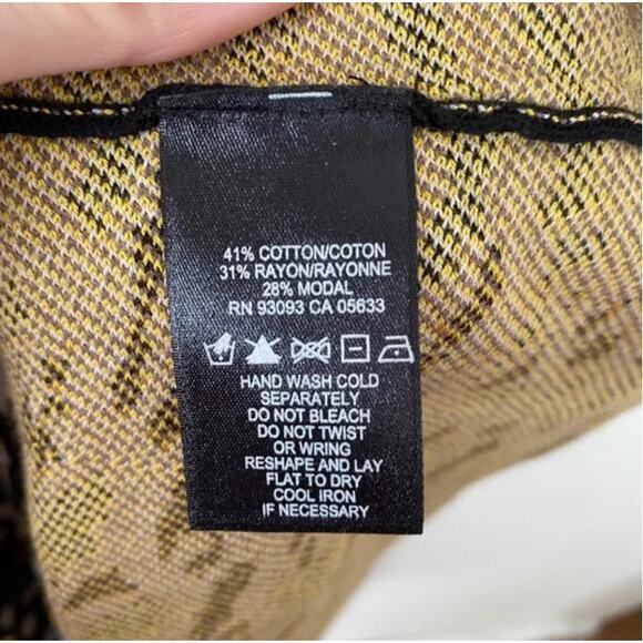 Nic + Zoe Jagged Dot Knit Fit n’ Flare Dress XL - Picture 6 of 6